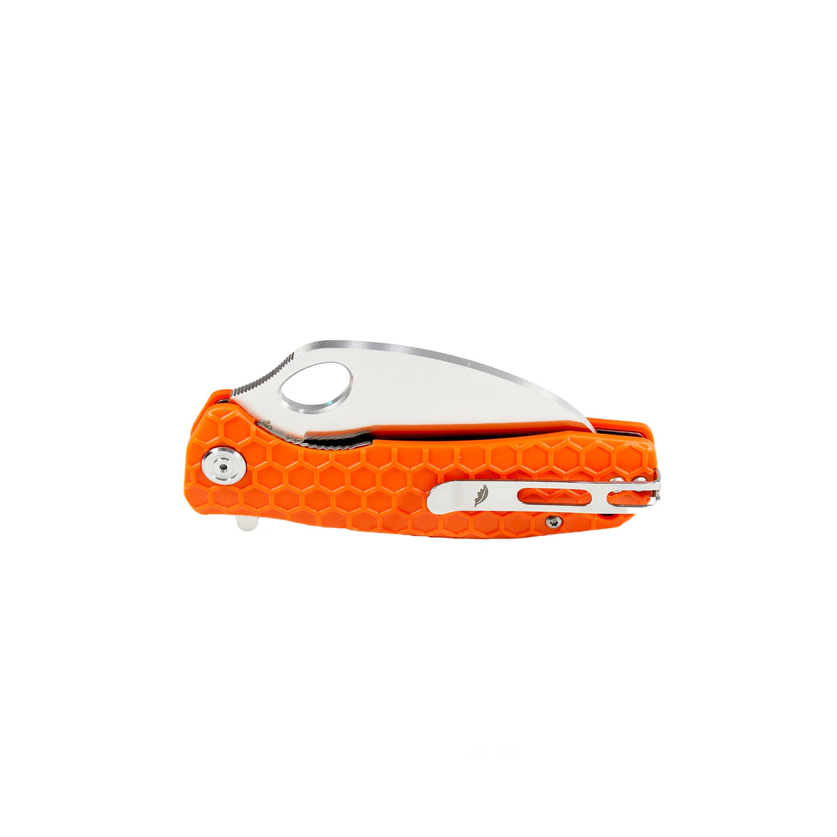 Honey Badger Claw Plain 8Cr13MoV - Small - Orange