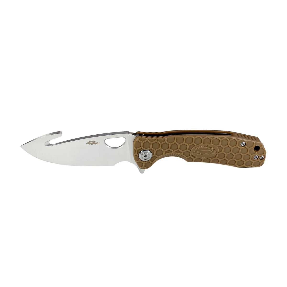 Honey Badger Hook 8Cr13MoV - Medium - Tan