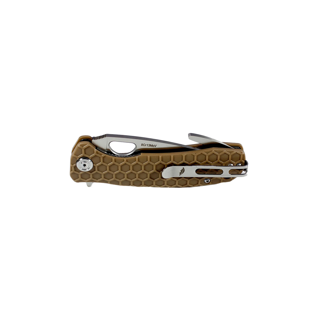 Honey Badger Hook 8Cr13MoV - Medium - Tan