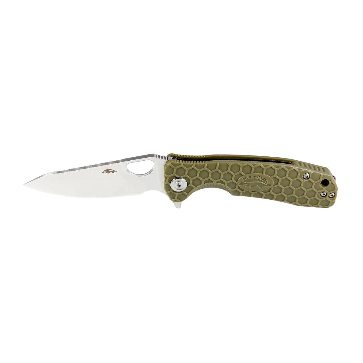 Honey Badger Leaf 8Cr13MoV - Medium - Green