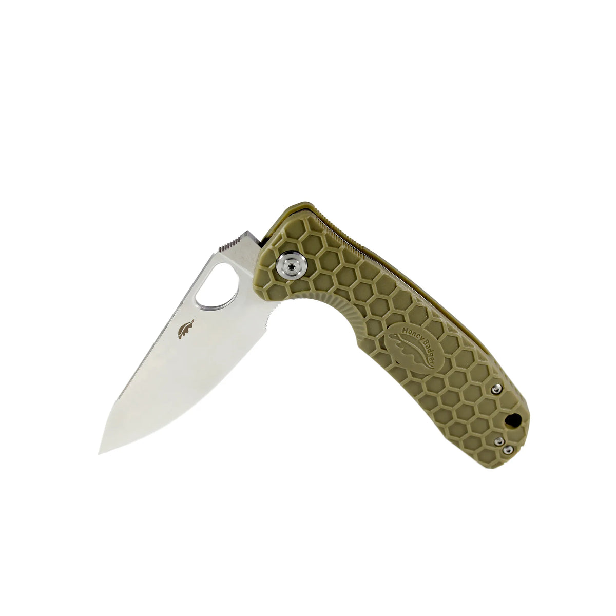 Honey Badger Leaf 8Cr13MoV - Medium - Green