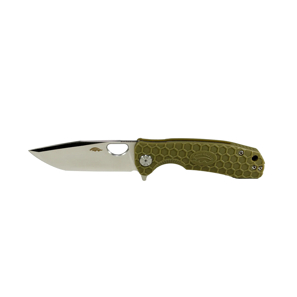 Honey Badger Tanto 8Cr13MoV - Small - Green