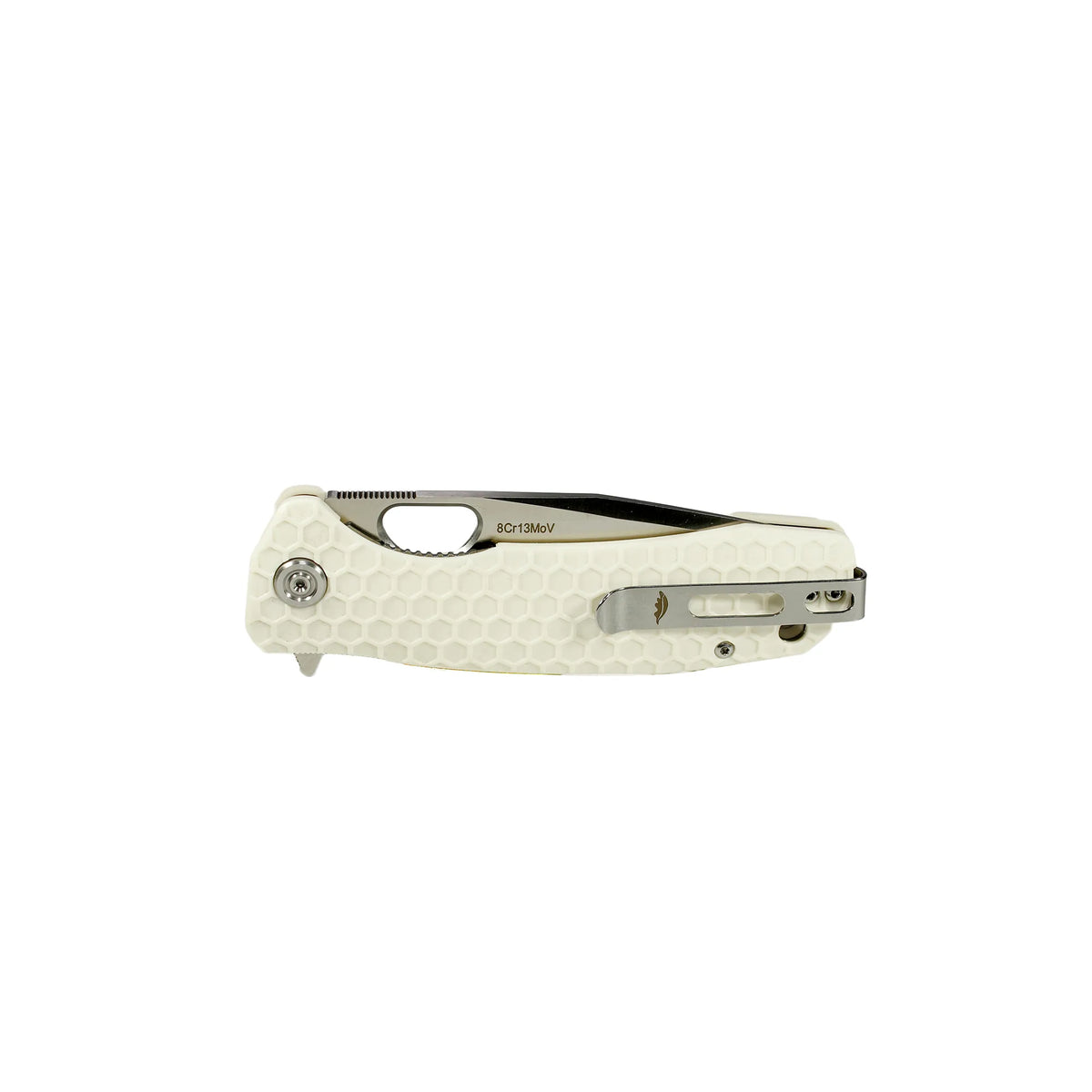 Honey Badger Tanto 8Cr13MoV - Small - White