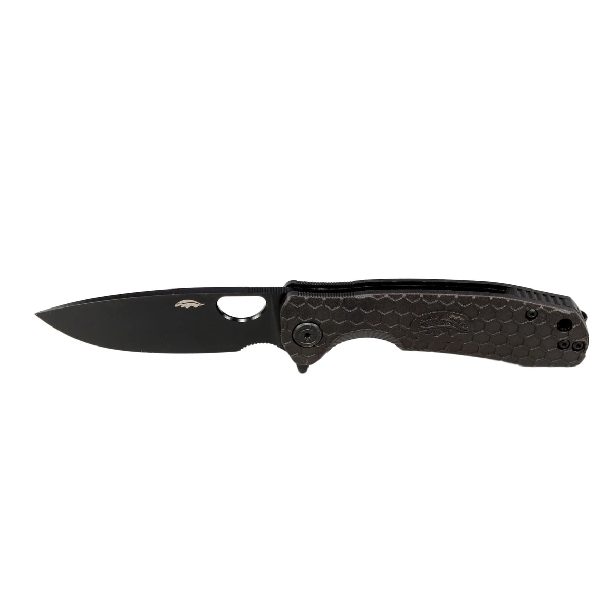 Honey Badger Flipper D2 Black PVD - Large