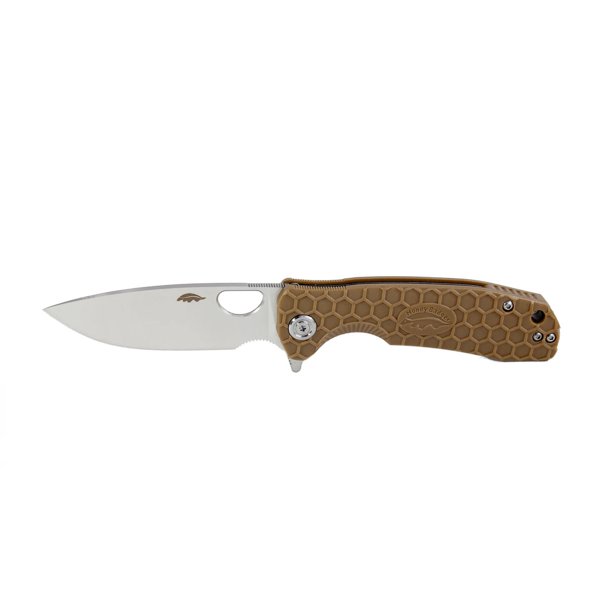 Honey Badger Flipper 14C28N - Medium - Tan