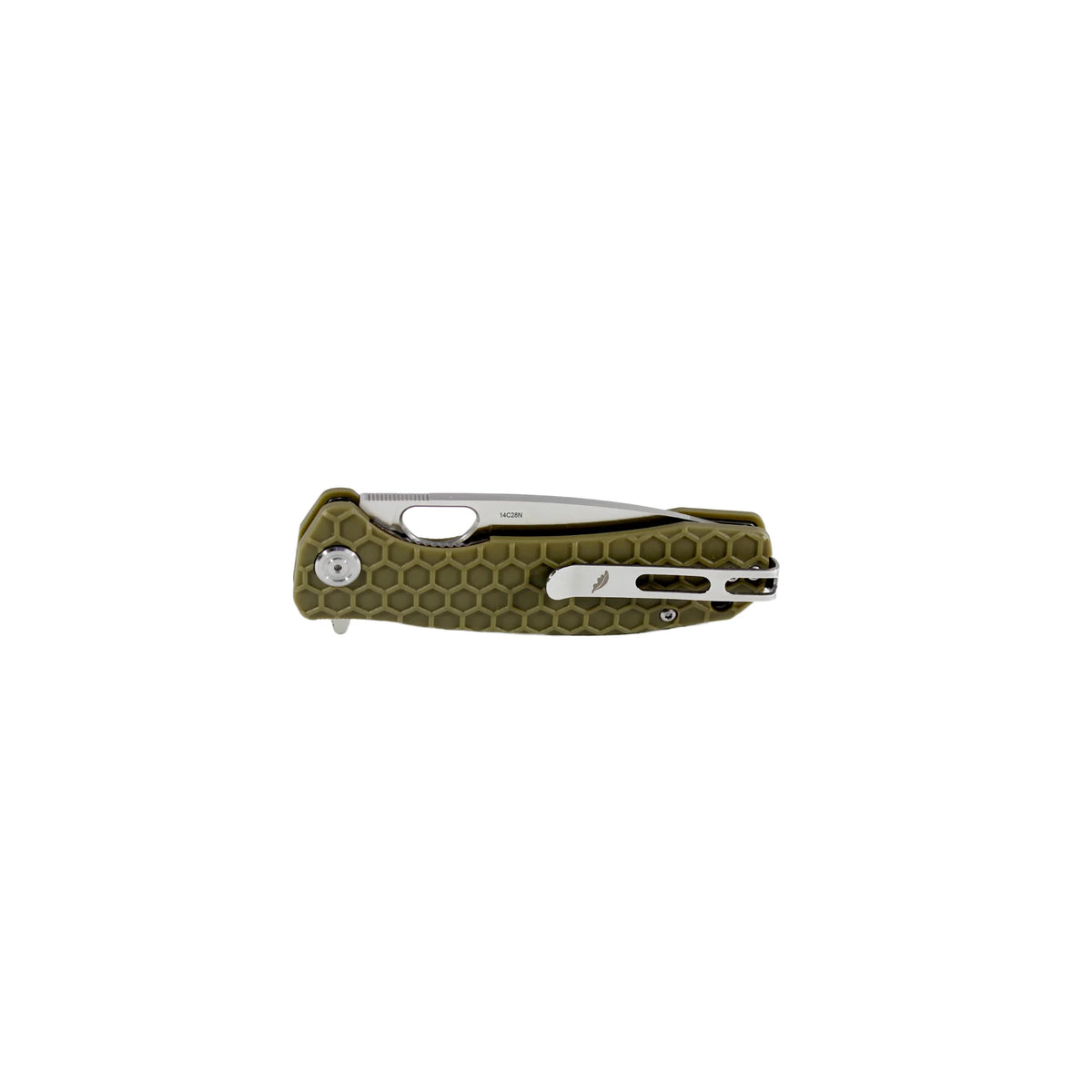 Honey Badger Flipper 14C28N - Medium - Green