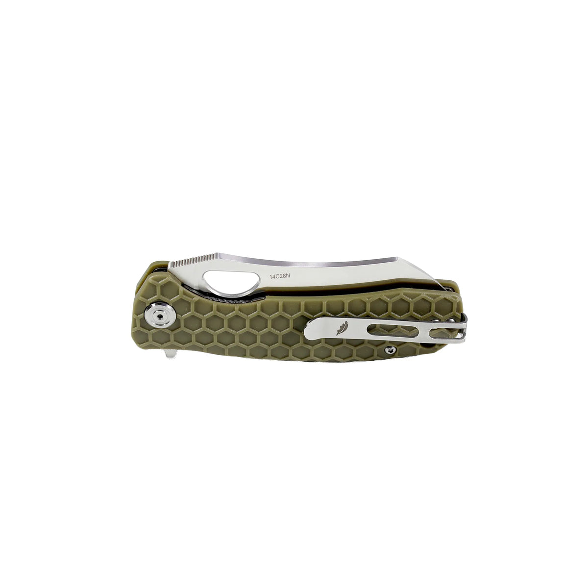 Honey Badger Wharncleaver 14C28N - Medium - Green