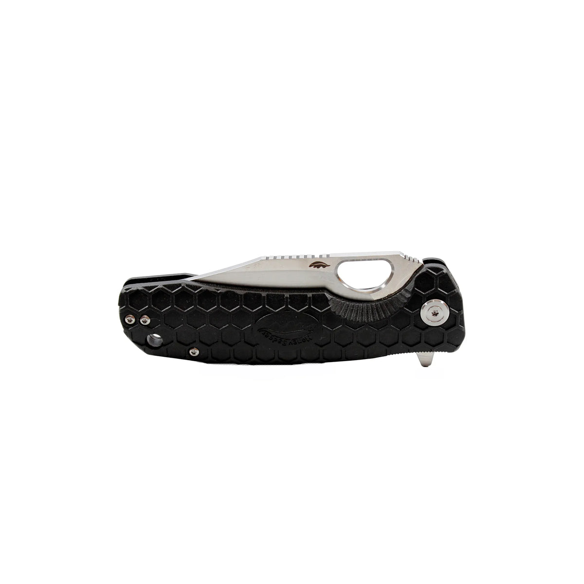 Honey Badger Clip Point 14C28N - Large - Black