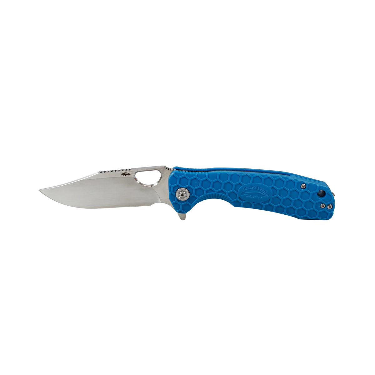 Honey Badger Clip Point 8Cr13MoV - Small - Blue