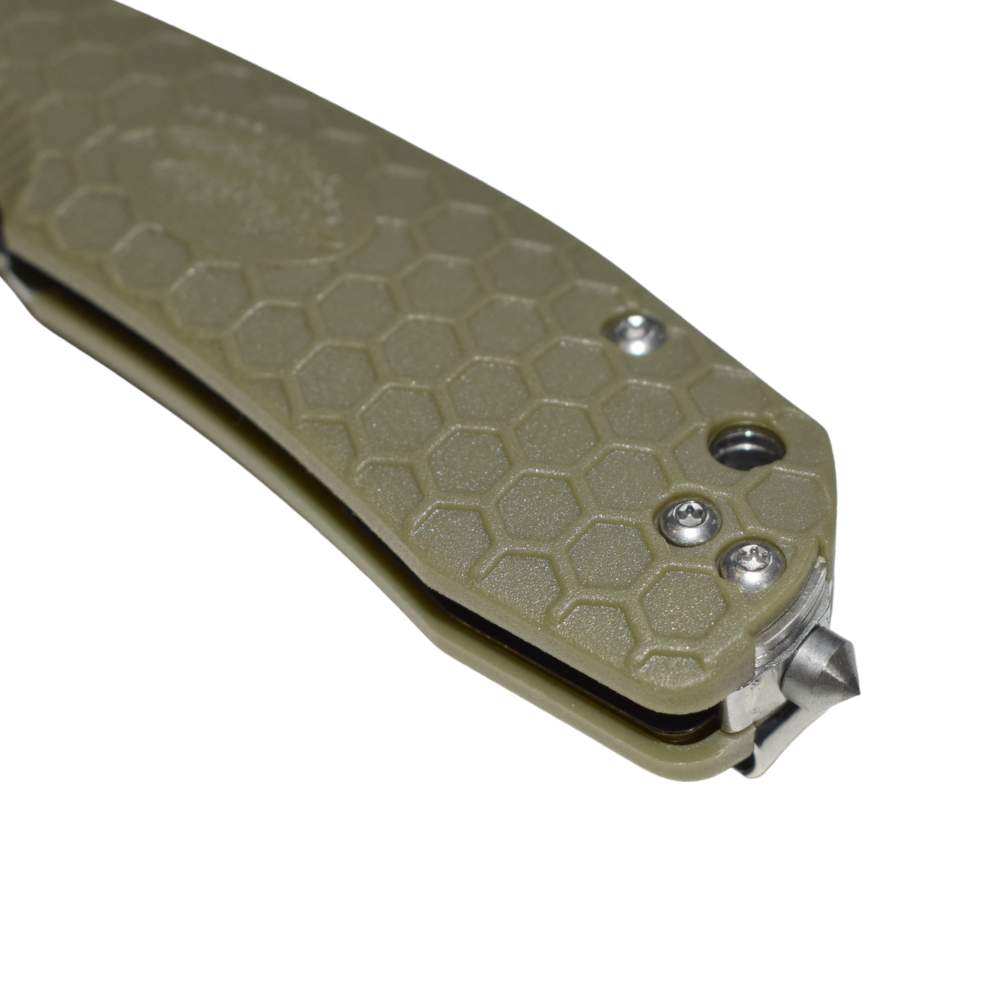 Honey Badger Glass-Breaker Back Spacer Replacement Tool | Liner Lock - Stainless Steel, Large