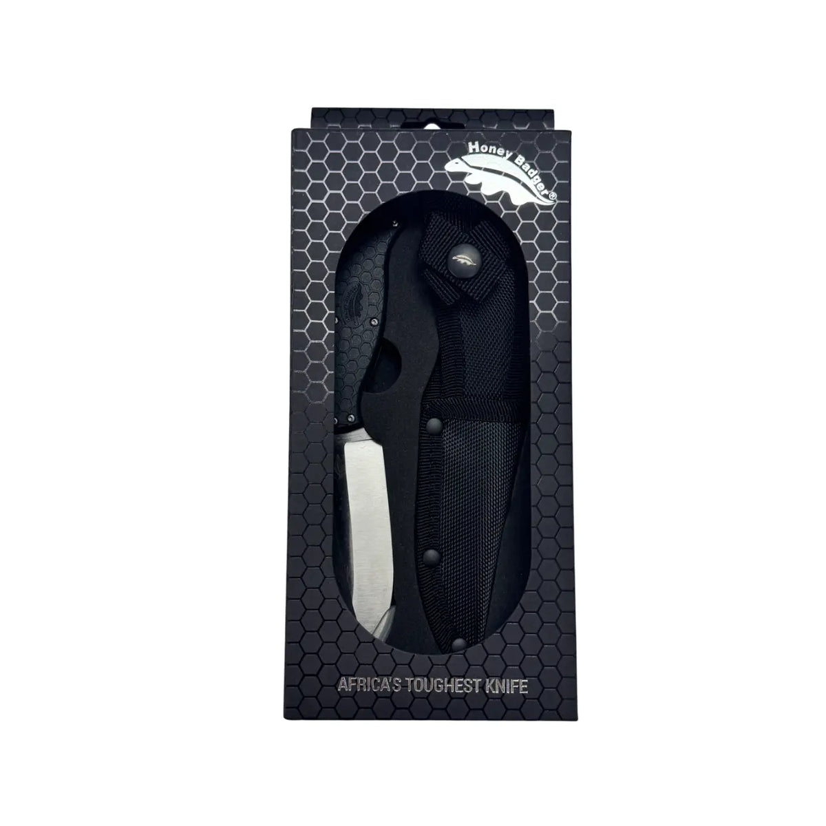 Honey Badger Outfitter 8Cr13MoV - Nylon Sheath - Black
