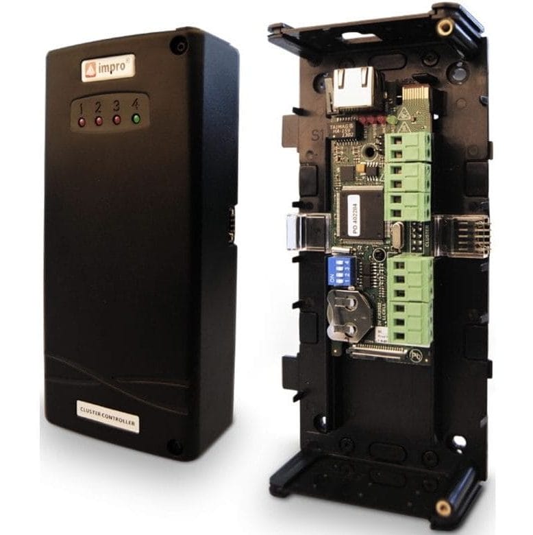 Impro Cluster controller supplied in plastic housing for use in IPS metal enclosure.