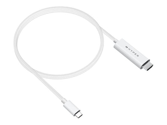 Targus - Hyper 4K USB-C to HDMI Cable - White - Guards On Duty Shop & Security Guards