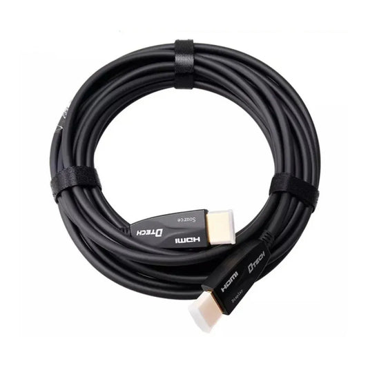 DTECH 4K 60Hz HDMI AOC Fiber Cable – 10m
