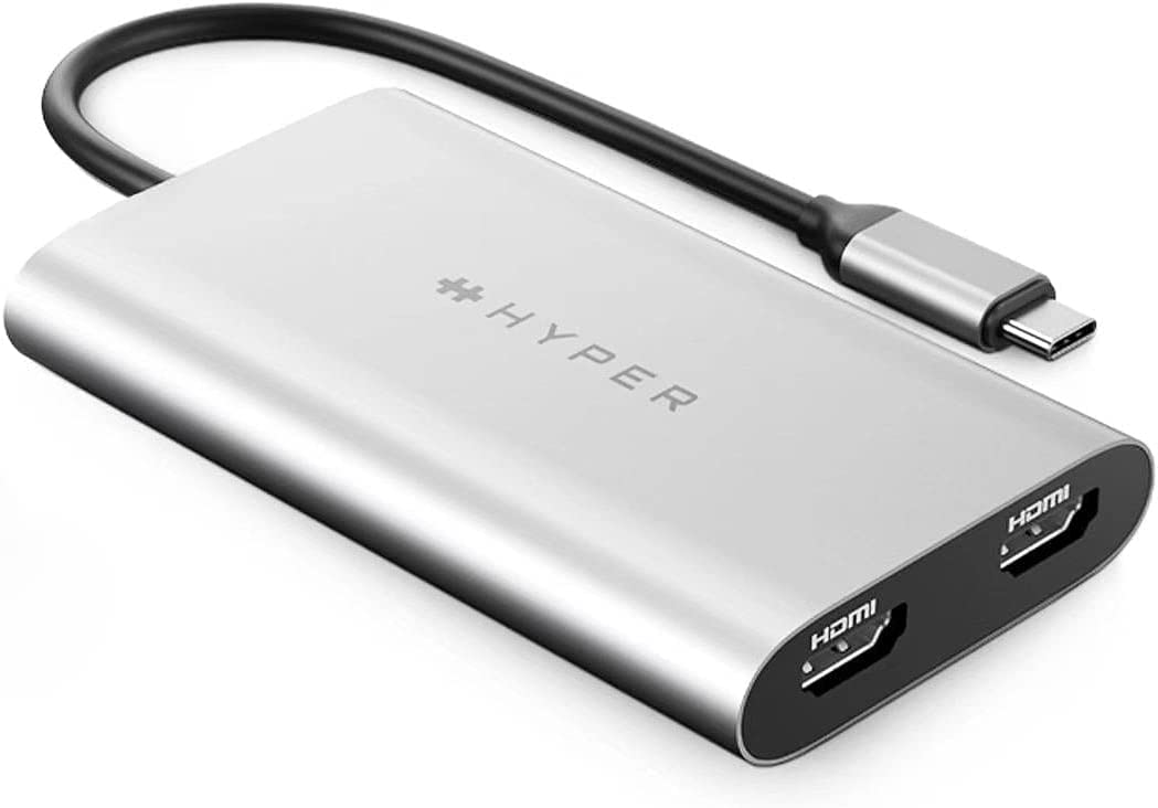 HyperDrive USB-C To Dual HDMI Adapter+PD over USB (M1) - Guards On Duty Shop & Security Guards