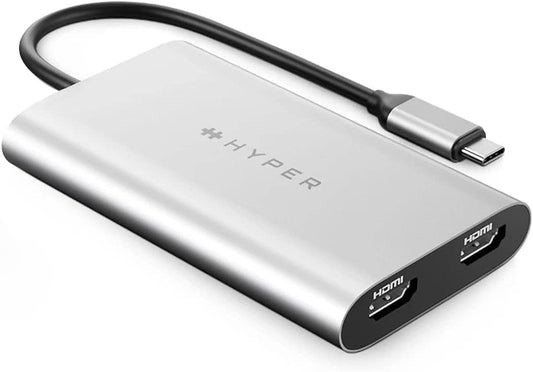 HyperDrive USB-C To Dual HDMI Adapter+PD over USB (M1) - Guards On Duty Shop & Security Guards