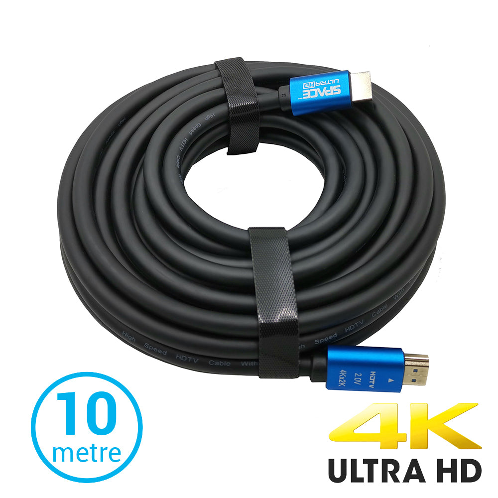 4K HDMI Cable with Ethernet ver2.0 60Hz – 10m (HDM10E-4K)