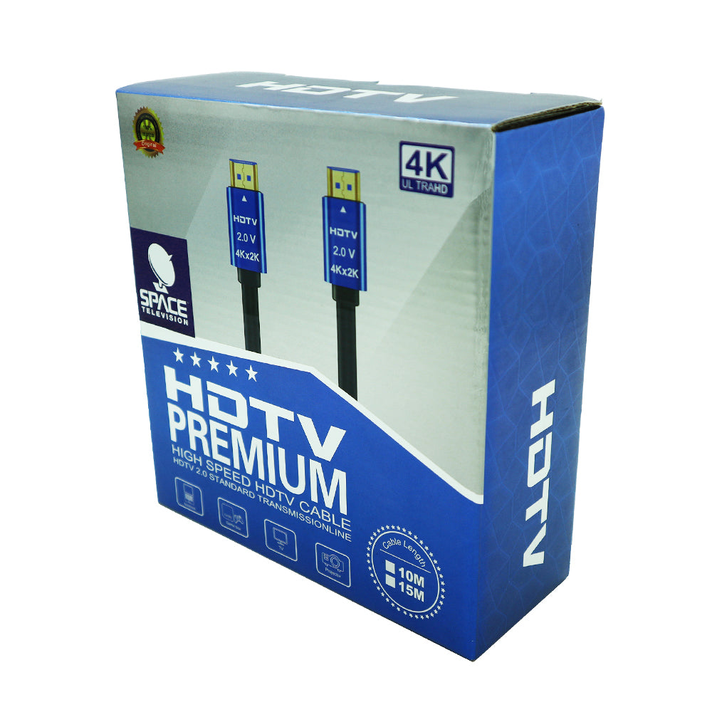 4K HDMI Cable with Ethernet ver2.0 60Hz – 10m (HDM10E-4K)