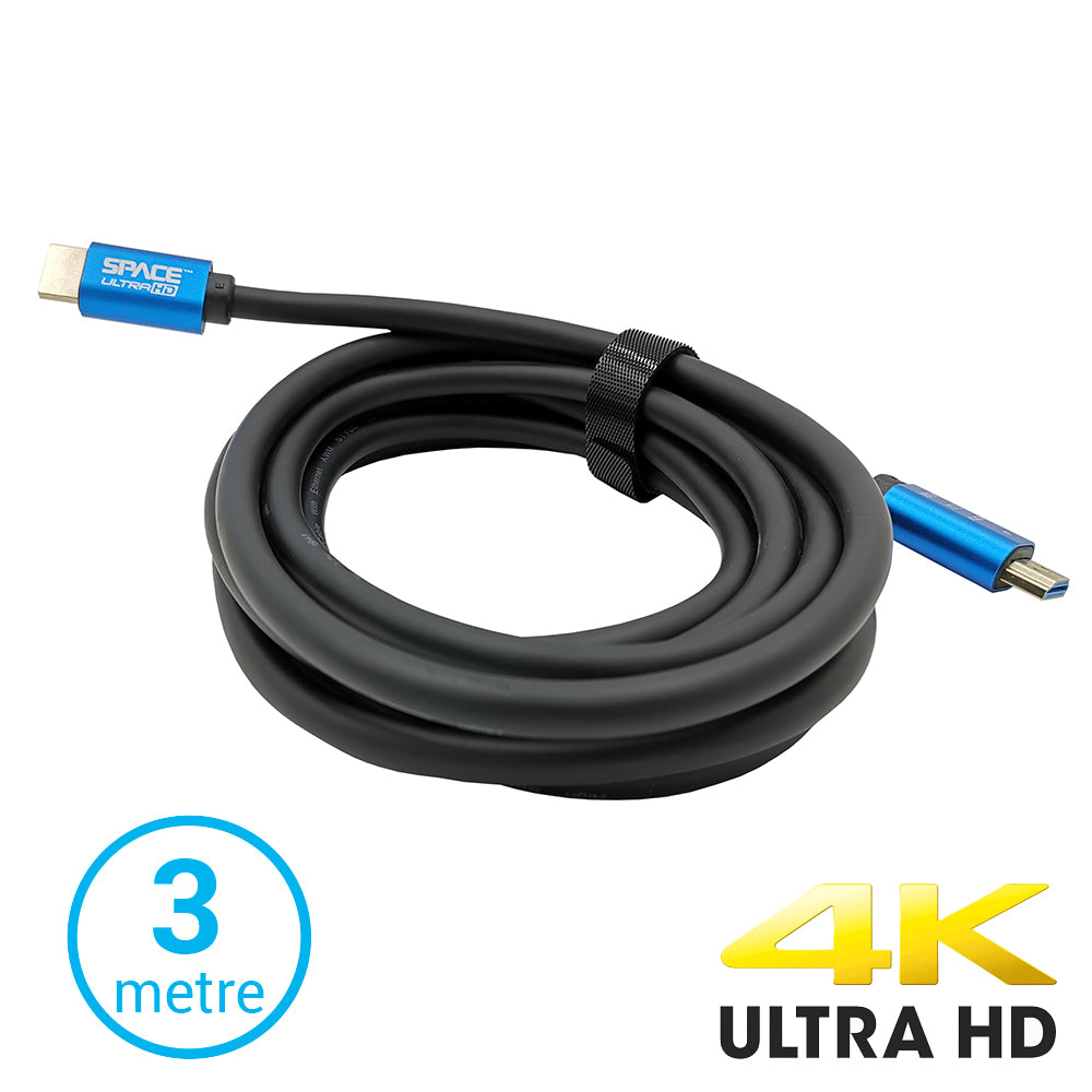 4K HDMI Cable with Ethernet ver2.0 60Hz – 3m (HDM3E-4K)