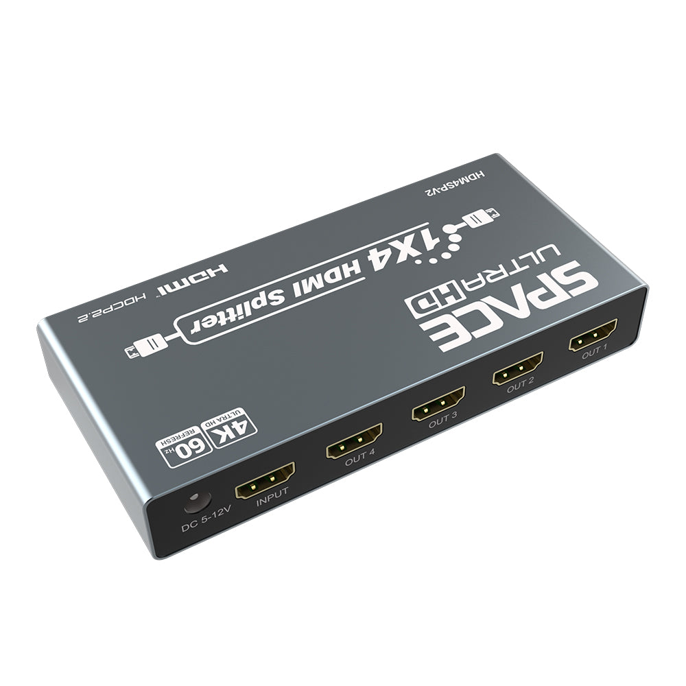 Space UltraHD 4K HDMI 4 Way Splitter – HDM4SP-V2