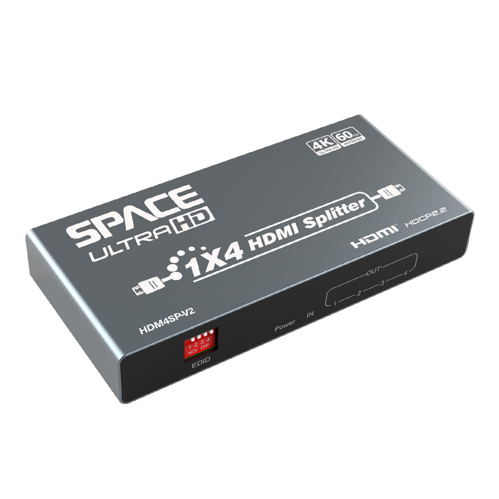 Space UltraHD 4K HDMI 4 Way Splitter – HDM4SP-V2