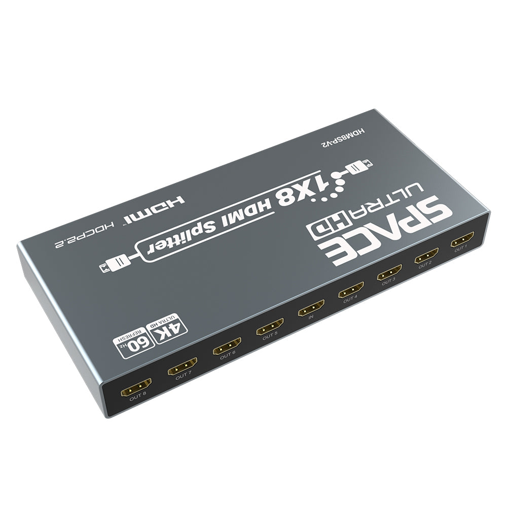 Space UltraHD 4K HDMI 8 Way Splitter – HDM8SP-V2