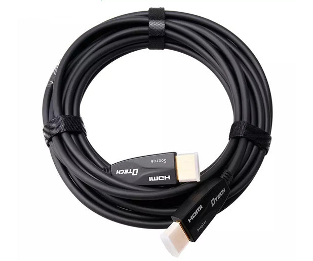 DTECH 4K 60Hz HDMI AOC Fiber Cable – 60m