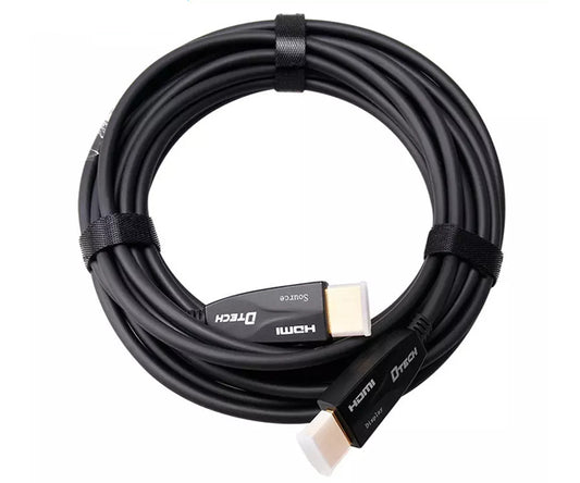 DTECH 4K 60Hz HDMI AOC Fiber Cable – 60m