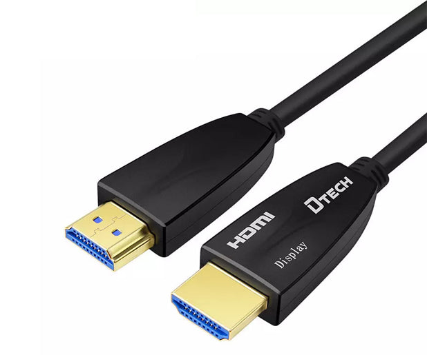 DTECH 4K 60Hz HDMI AOC Fiber Cable – 60m