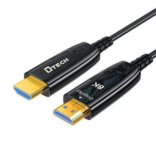 DTECH 8K Optical Fiber HDMI Cable – 50m