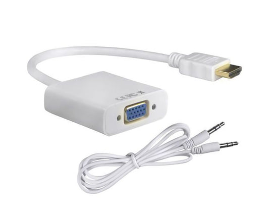 HDMI to VGA Converter Cable (with audio)