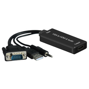 Converter VGA to HDMI with 5V 1A Adaptor_HDMI-MOP
