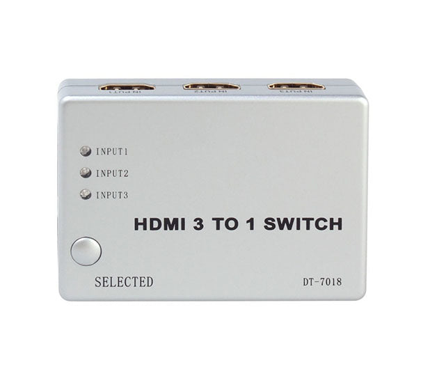 HDMI 3way Intelligent Source Switch with Remote