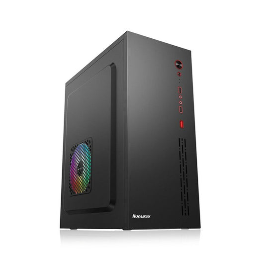 Huntkey HK360 - HUNTKEY HK360 BLACK MIDI TOWER CASE W/O PSU