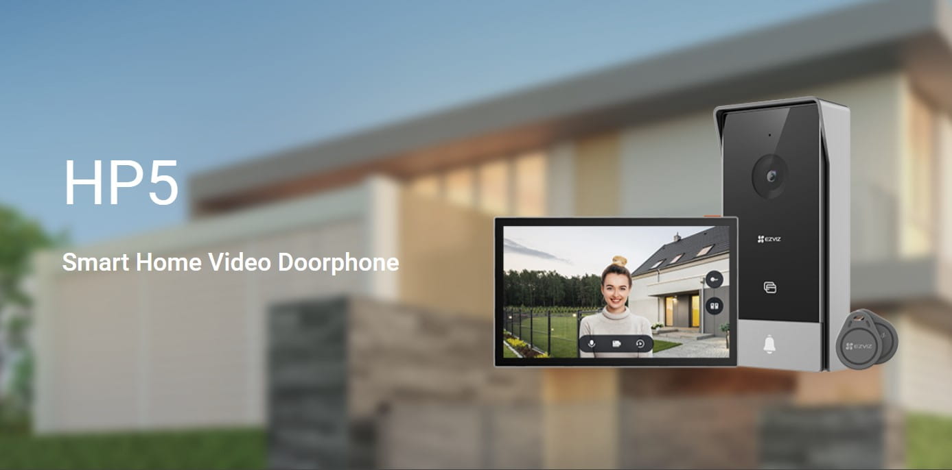 EZVIZ HP5 2MP Smart Home Video Door phone Remote Door/Gate Unlock system
