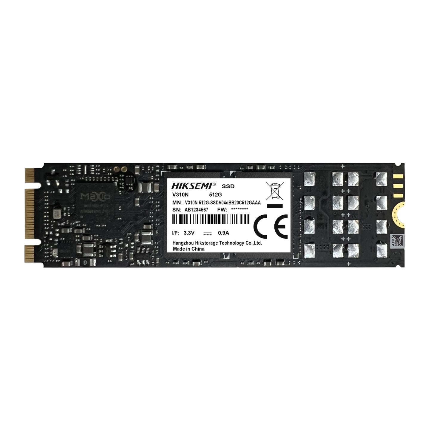 Hiksemi V310N 512GB M.2 SATA Surveillance SSD - Guards On Duty Shop & Security Guards