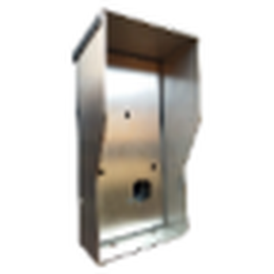 Stainless steel rainshield for DS-K1T341A/B series terminals