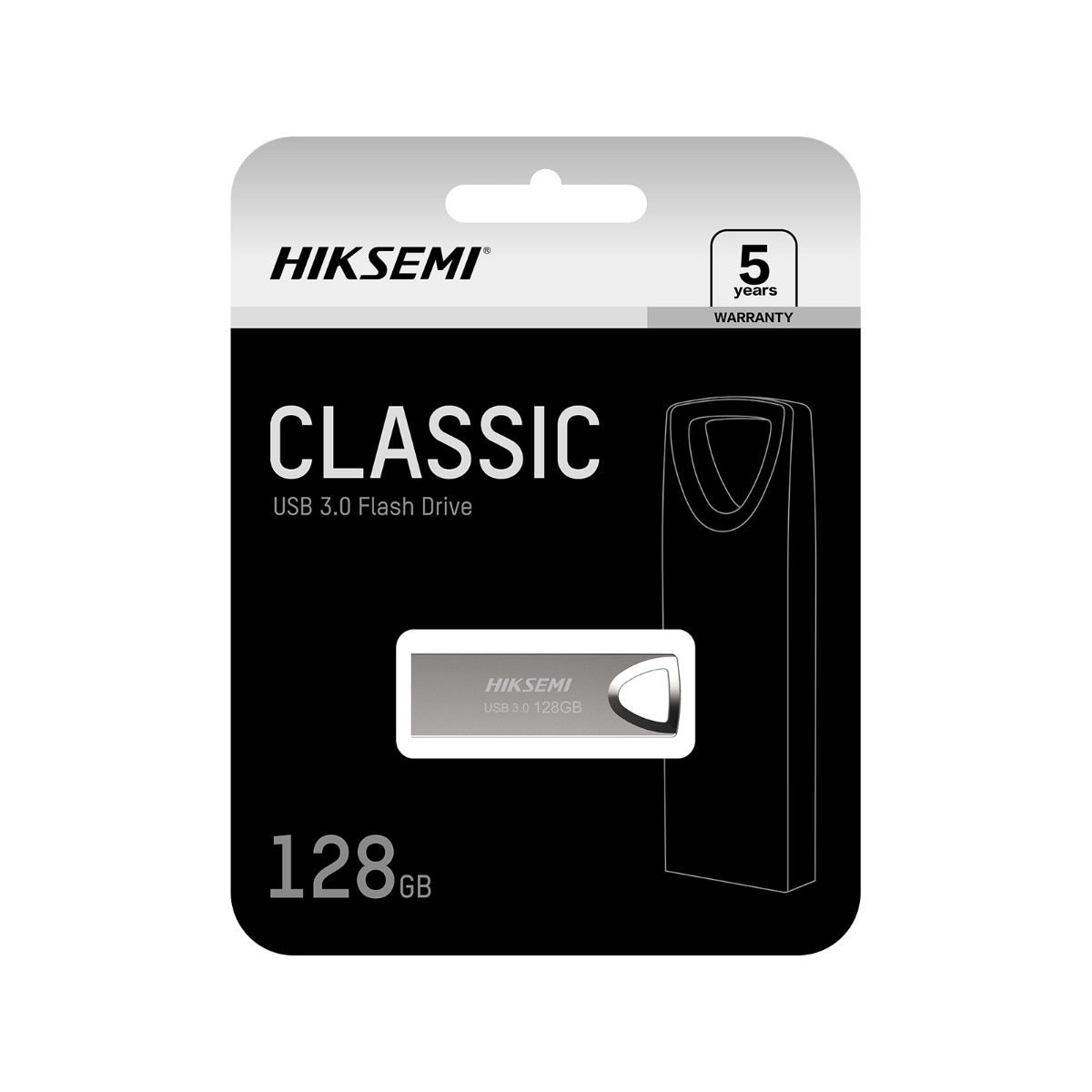 Hiksemi Classic 128GB USB-A Flash Drive - Guards On Duty Shop & Security Guards