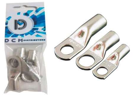 Cable Lug Tinned 2.5x6 / 4 Per Pack (20 Pack)