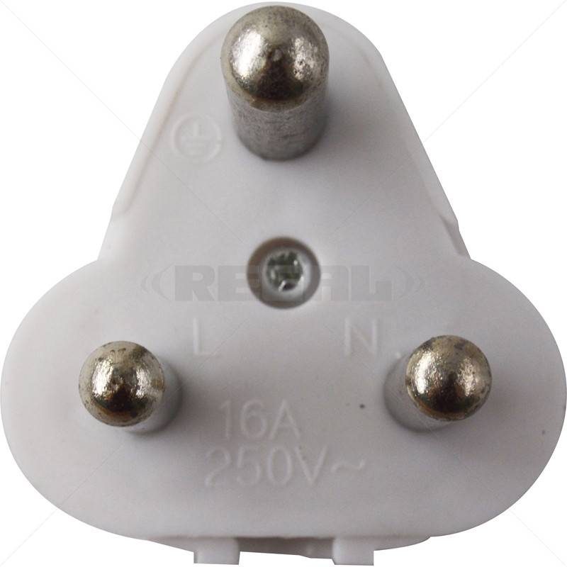 Plug Top - 15A Standard White