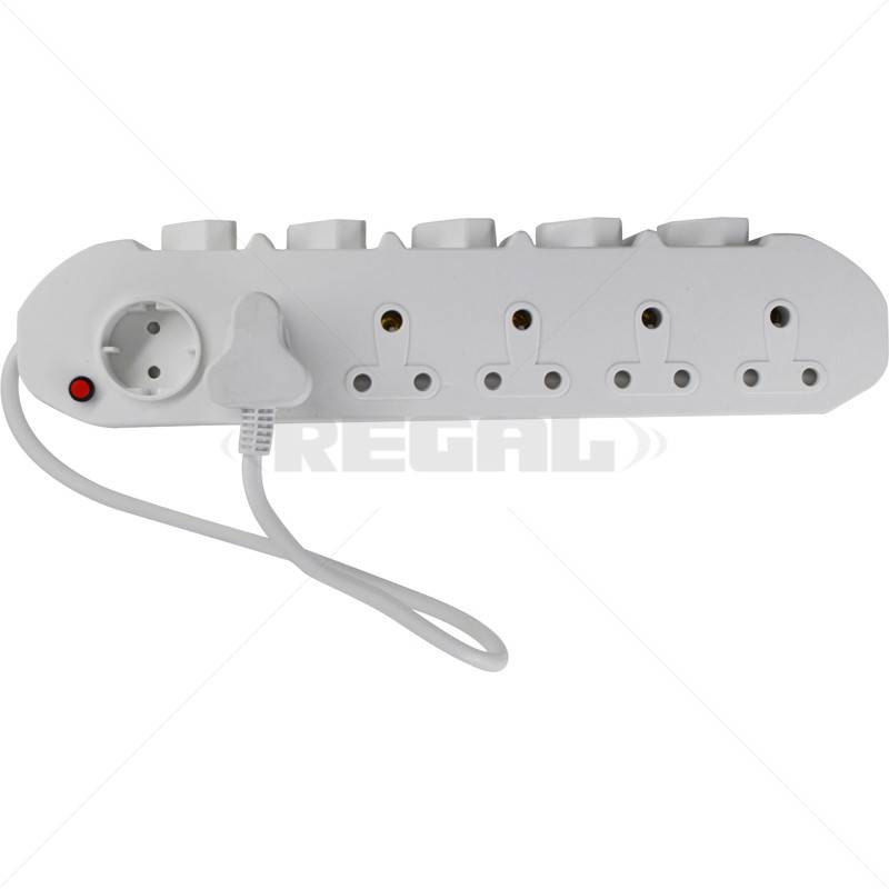Multiplug 5x16A 6x2 Pin Not Switched