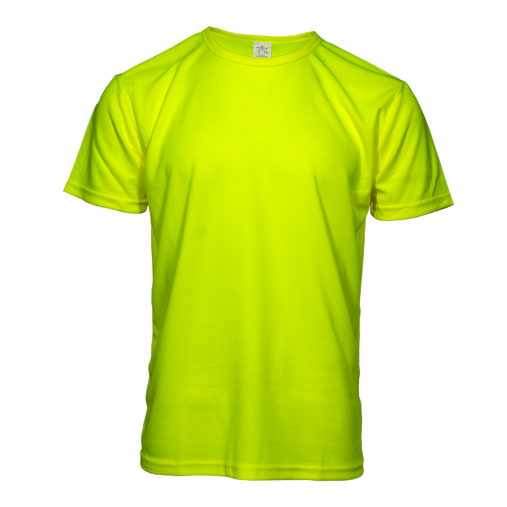 Pinnacle Lime HiViz T-Shirt 120g Micromesh (S – 3XL) (Pack of 3)