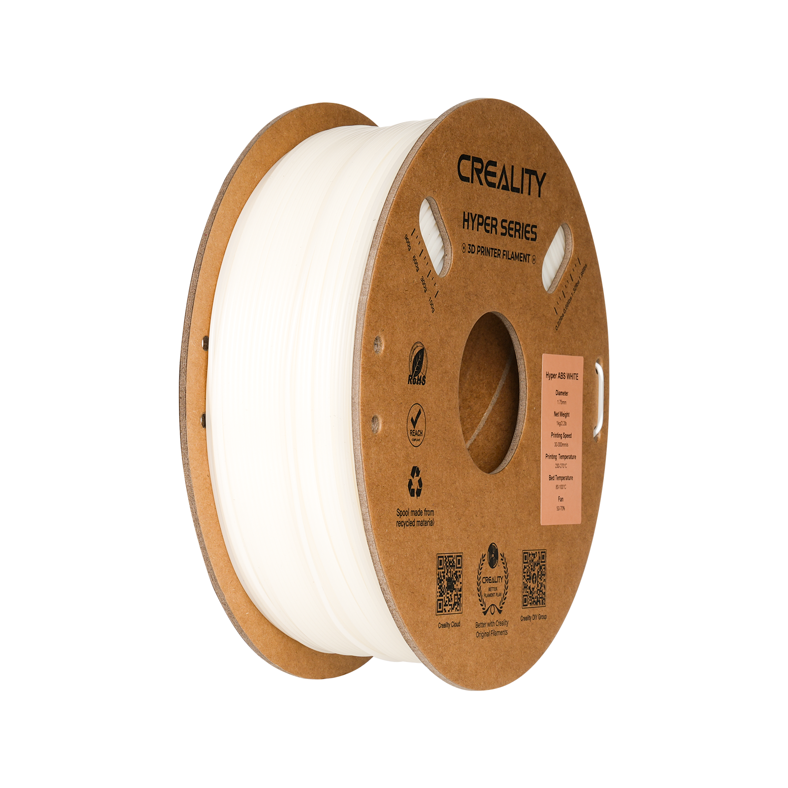 Creality Filament - ABS- White