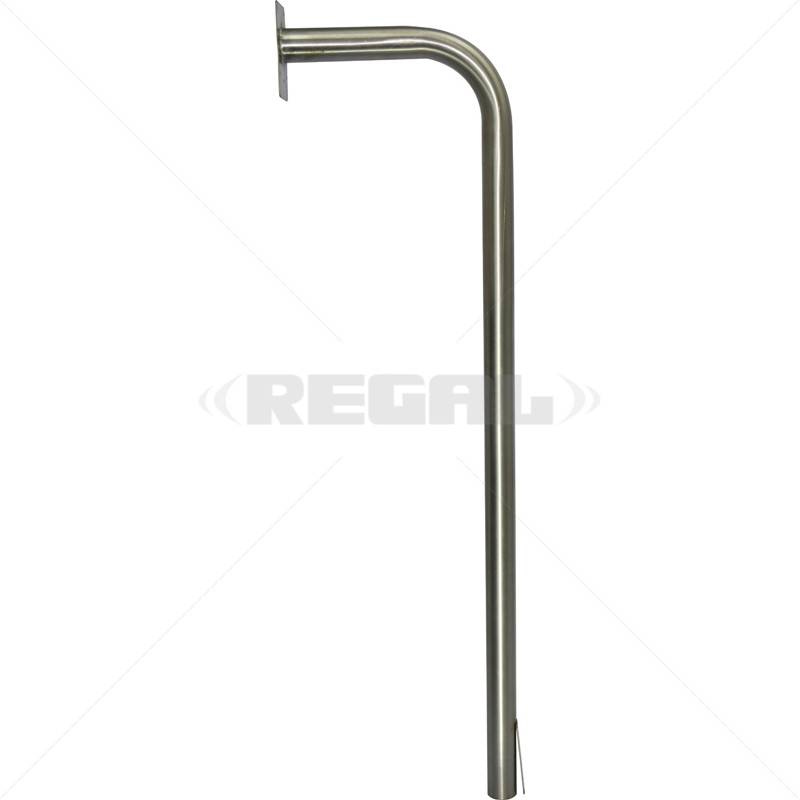 Gooseneck - No Base Plate Stainless Steel 406SS