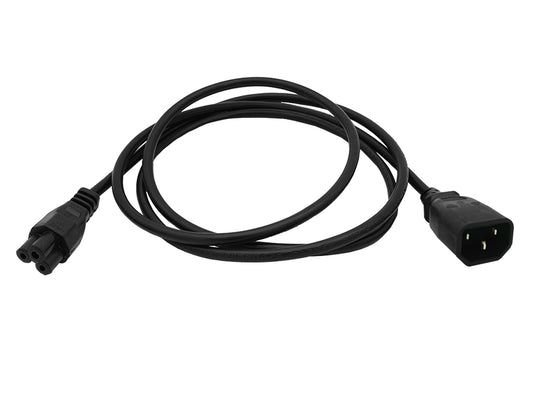 1.8m Male IEC to Clover Cable - Guards On Duty Shop & Security Guards