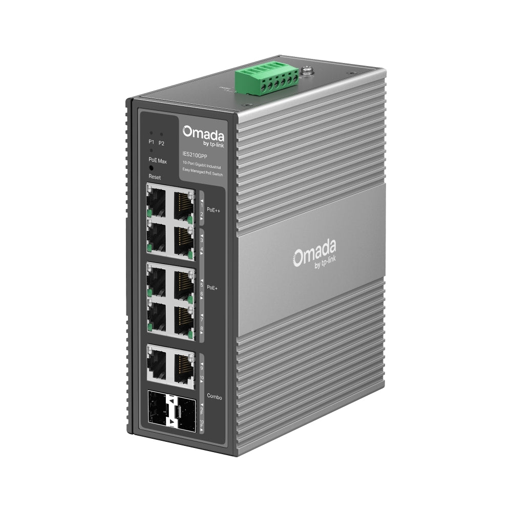 Tp-link Omada Industrial 10p Managed 8p Poe — TP-Link | Guards on Duty Shop
