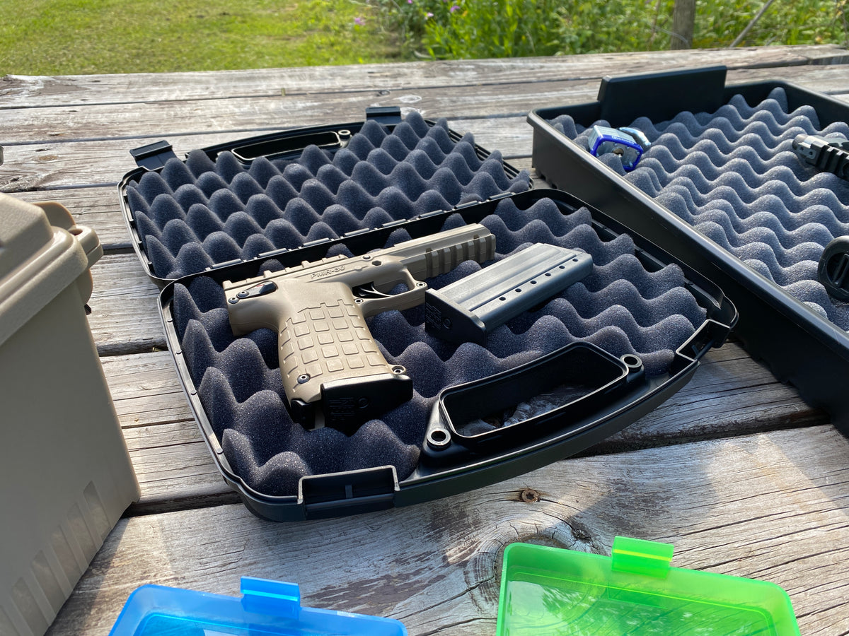 MTM HANDGUN CASE 1 GUN (UP TO 6) BLACK — MTM-807-40