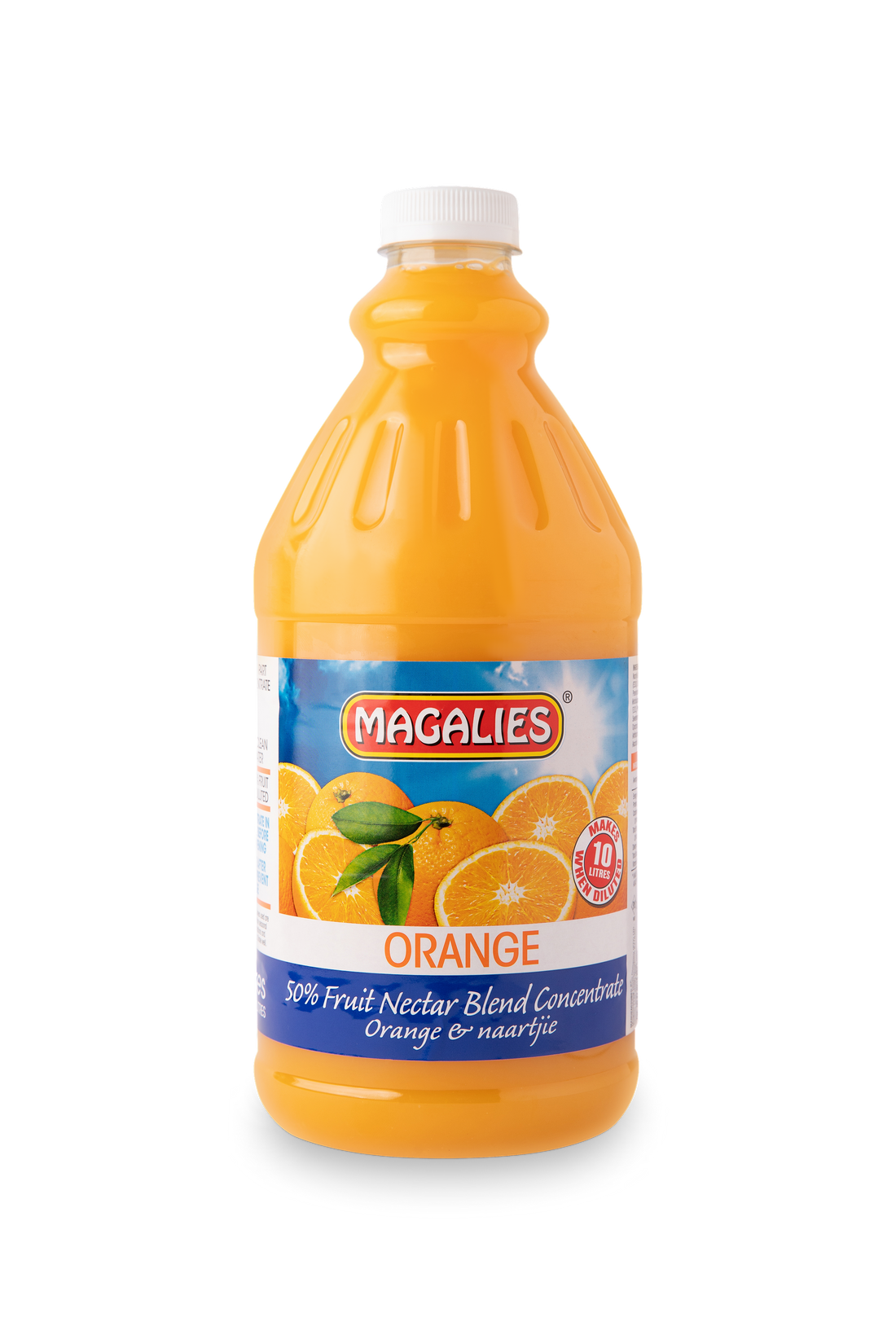4 x MAGALIES 2 liter Orange 50% Concentrate (Sold 4 X 2L Per Case) Magalies Nectar Juice