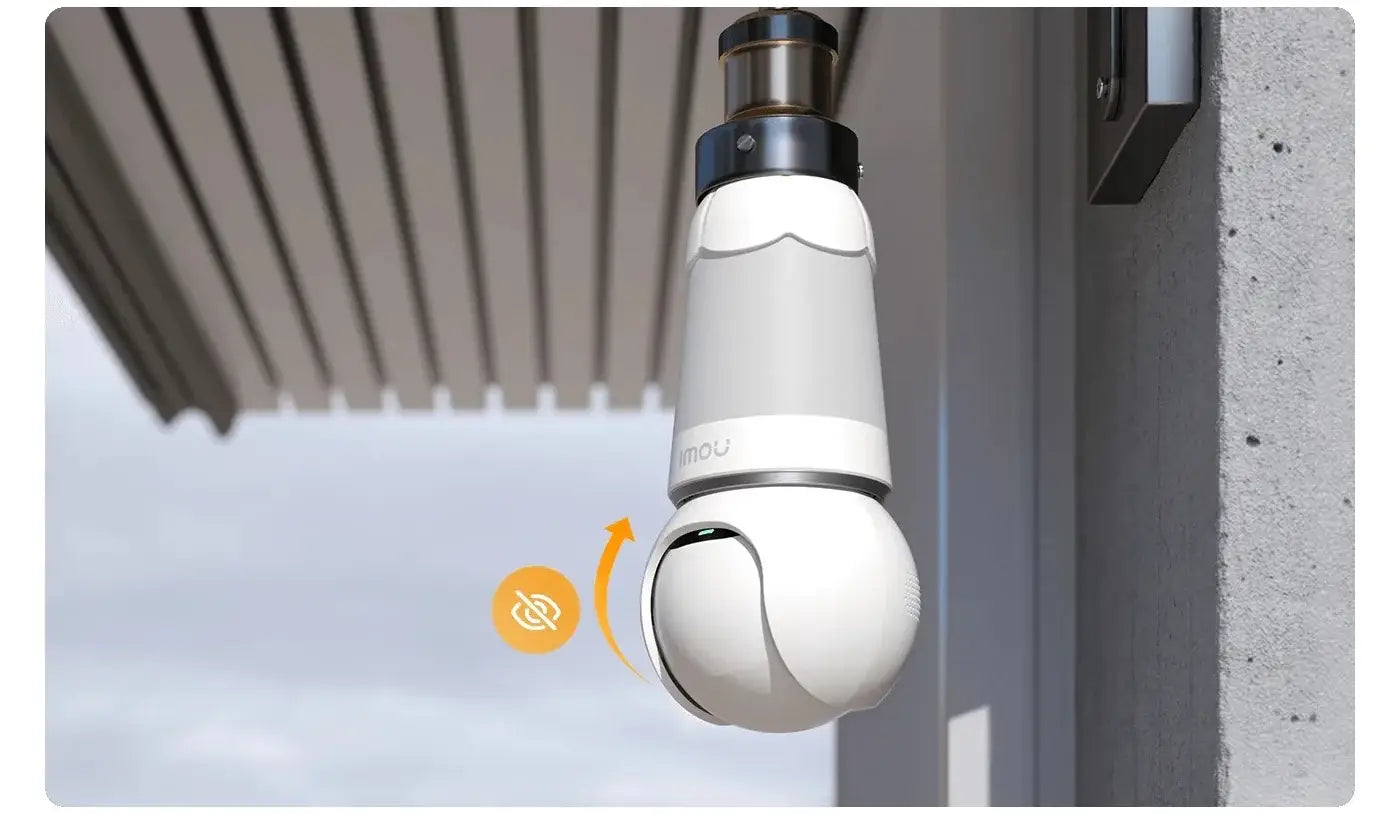 IMOU Bulb Cam 3MP WiFi Panoramic PT Security camera (2K)
