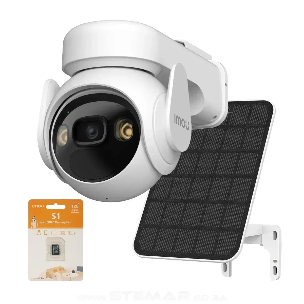 IMOU Cell PT WiFi Battery Camera 3MP Solar Kit Guards On Duty Security
